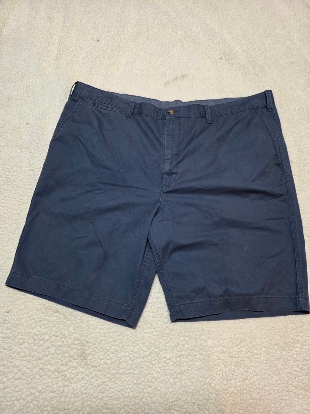 Polo by Ralph Lauren Men's Dark Navy Flat-Front Shorts size 46 b